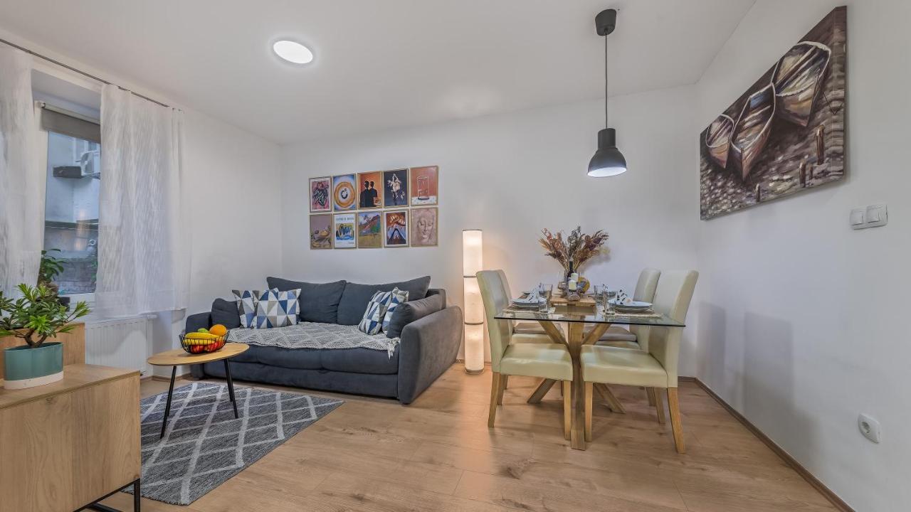 זאגרב Brand New Apartment In City Center, Big Terrace מראה חיצוני תמונה